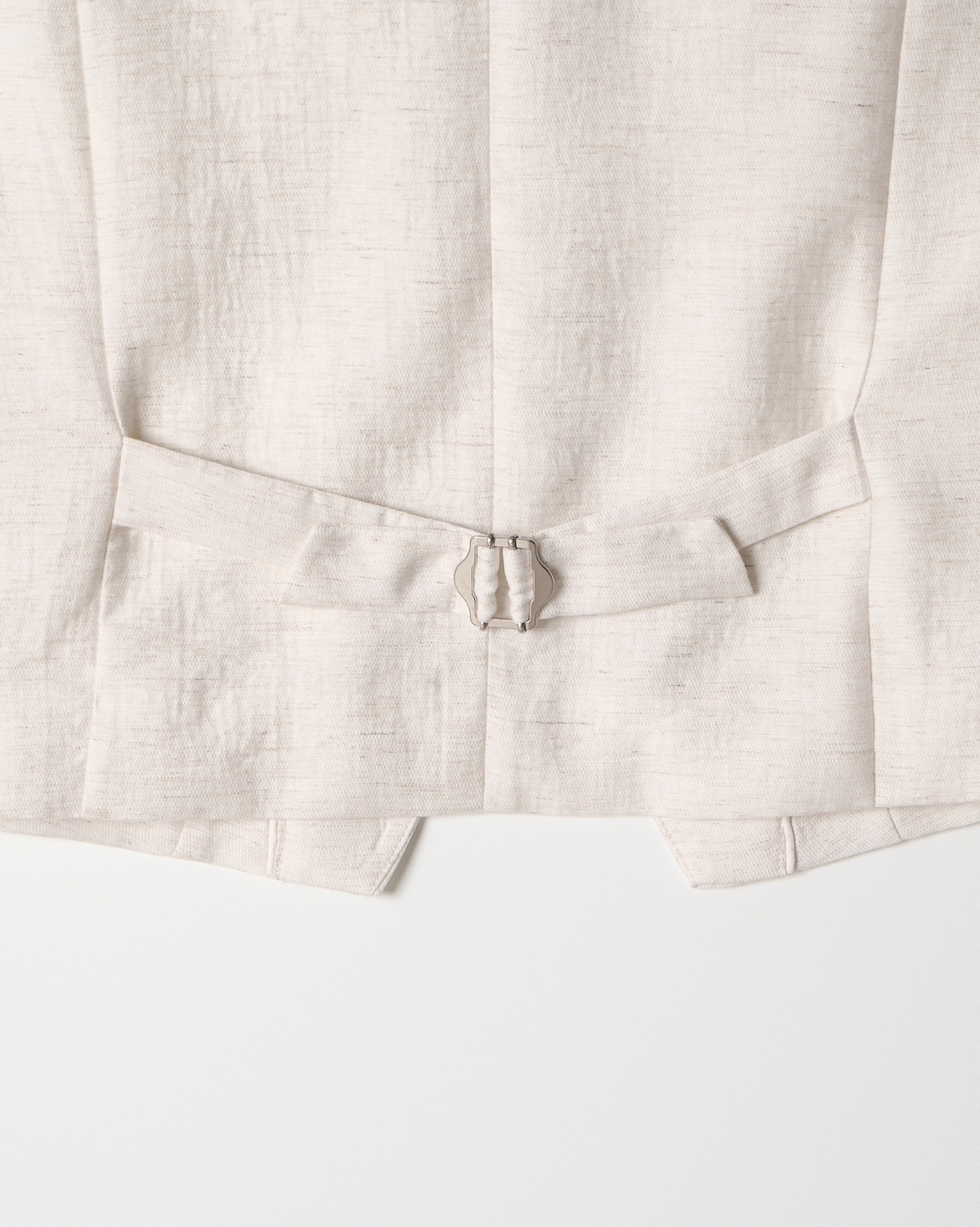 Classic Linen Tailored Vest