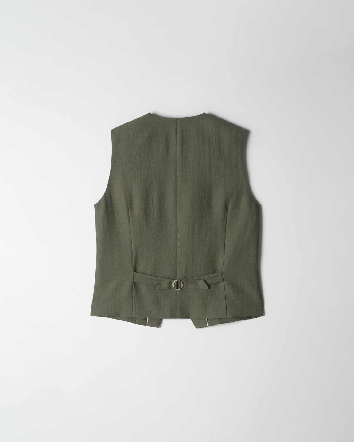 Classic Linen Tailored Vest