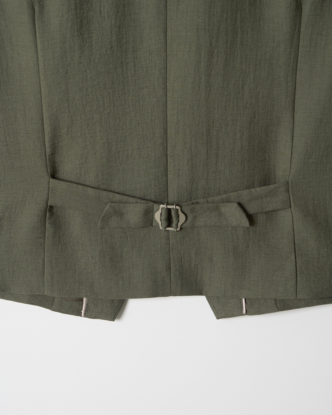 Classic Linen Tailored Vest