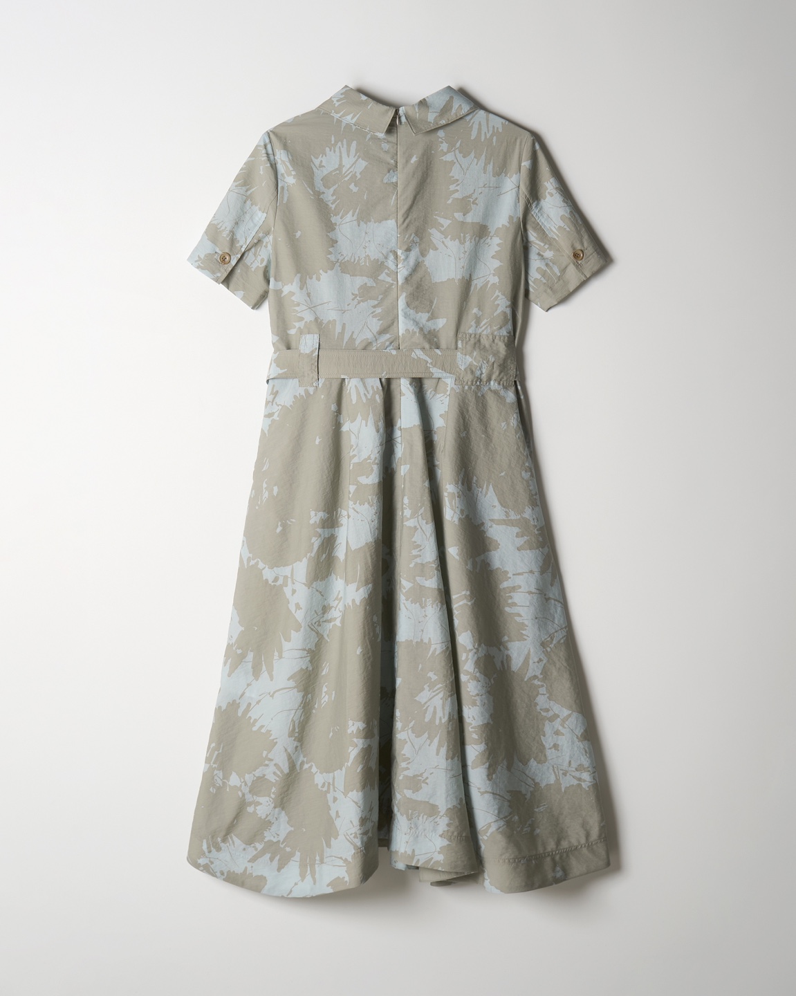 Summer Belted Shirt Dress