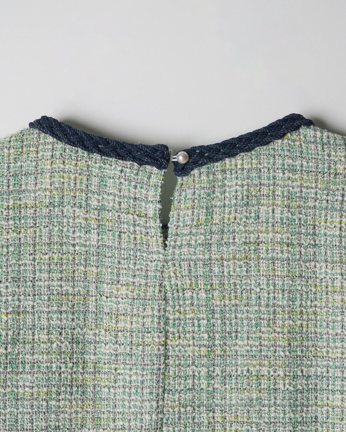 Tweed Short Sleeve Top