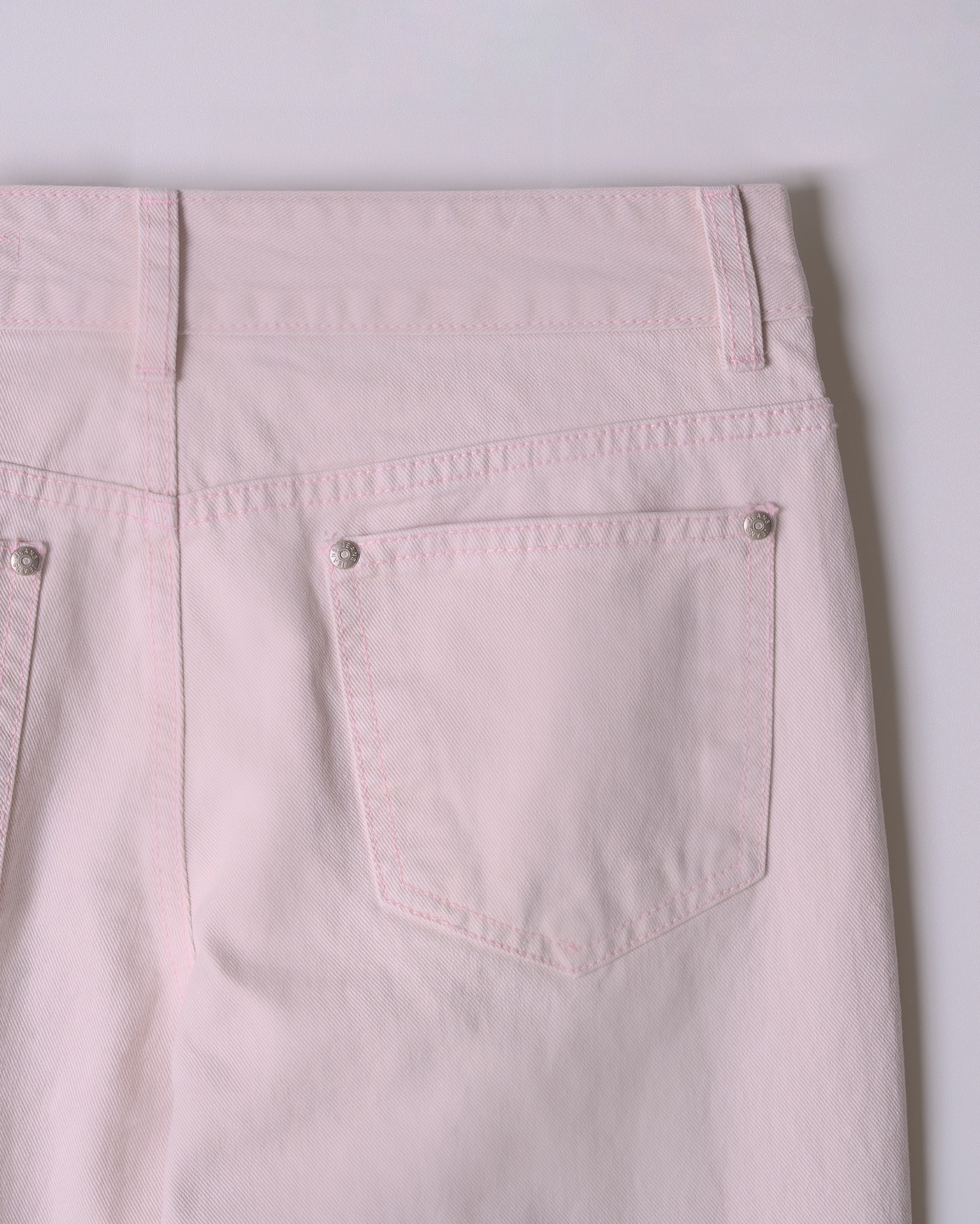 Soft Pink Straight Pants