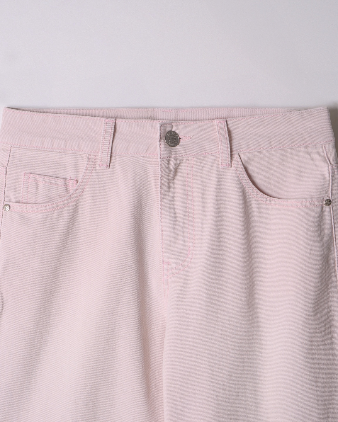 Soft Pink Straight Pants