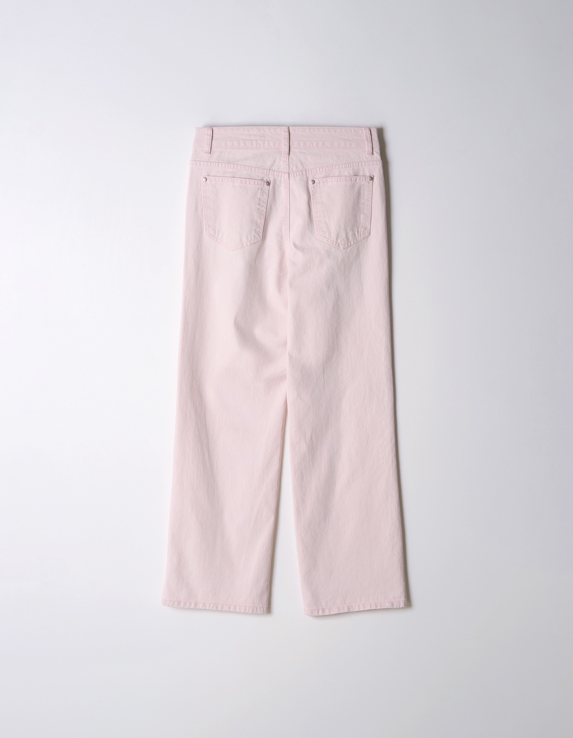 Soft Pink Straight Pants