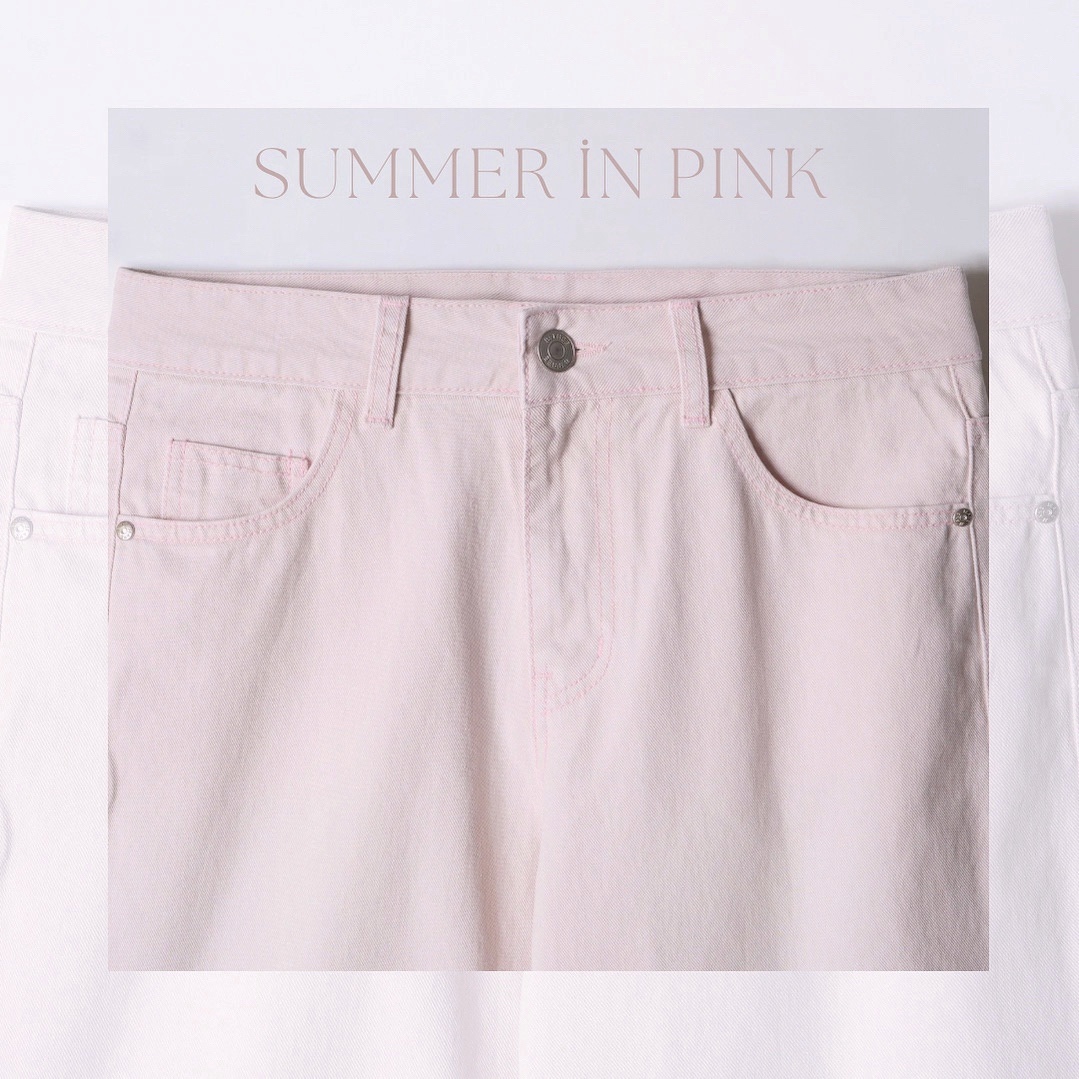 Soft Pink Straight Pants