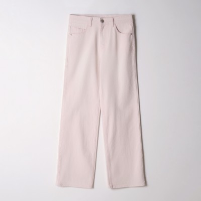 Soft Pink Straight Pants