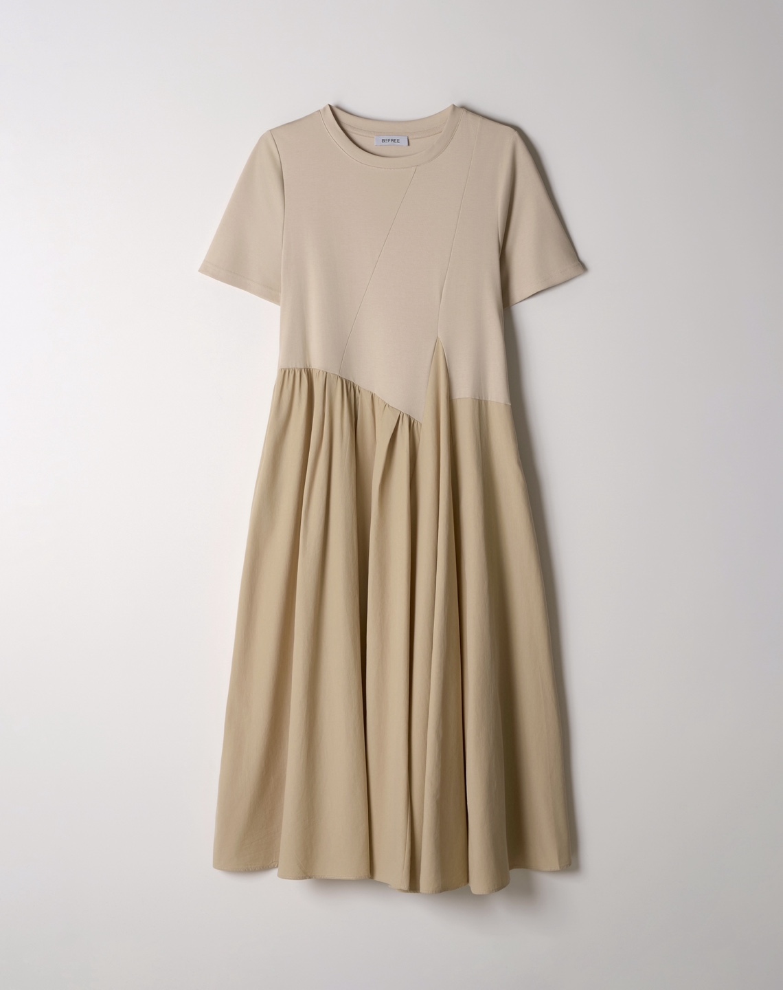 Asymmetry Flow Dress