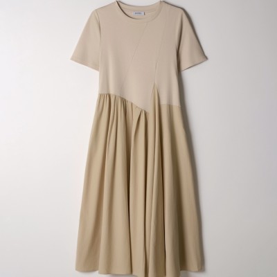 Asymmetry Flow Dress