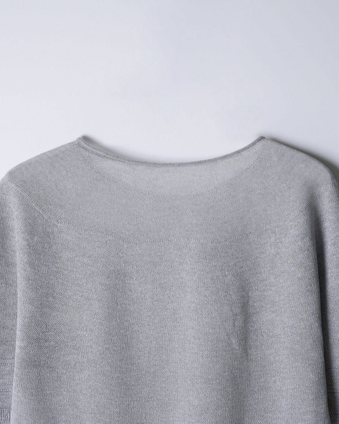 Soft Round Neck Short Sleeve Knit