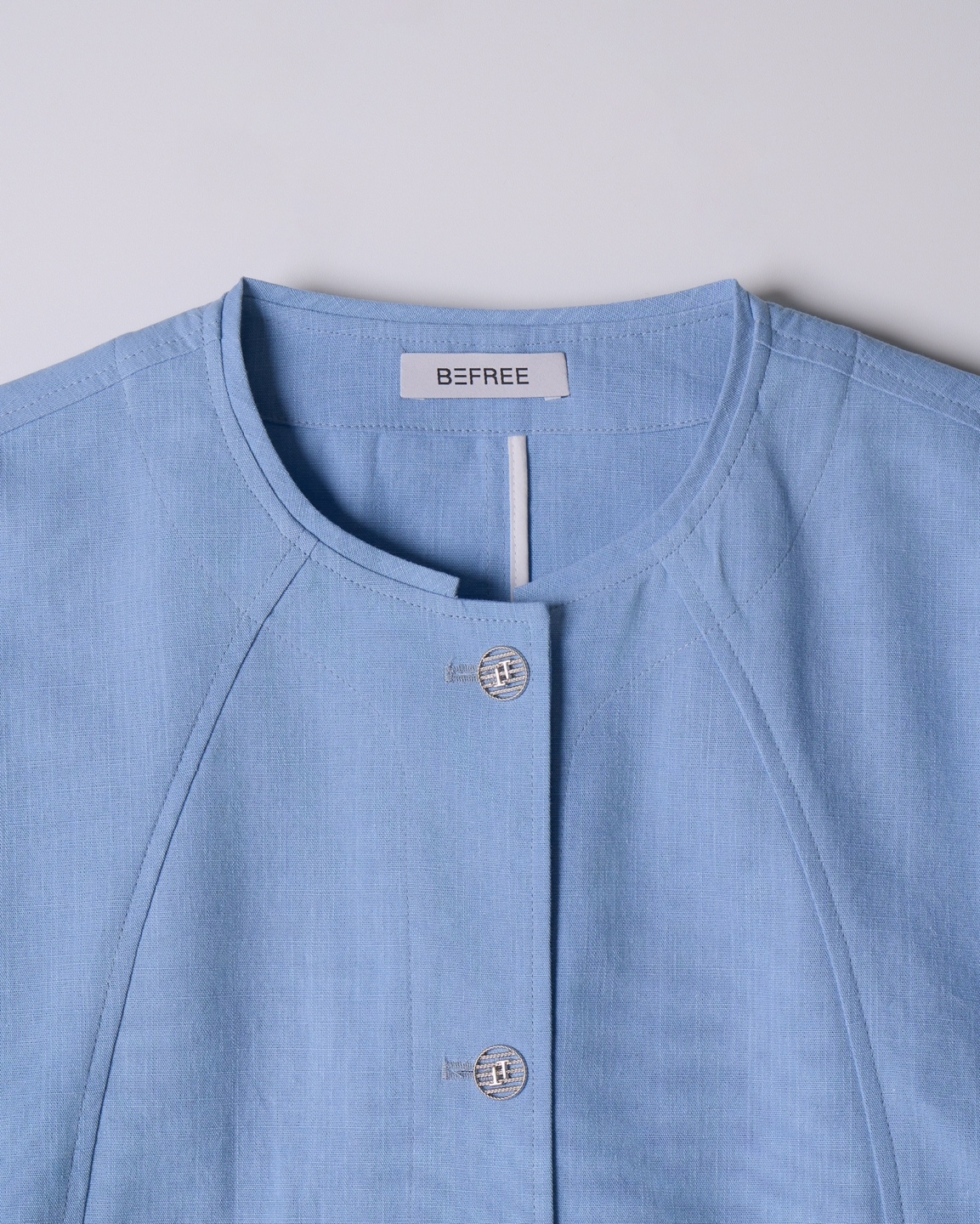 Light Blue Casual Jacket