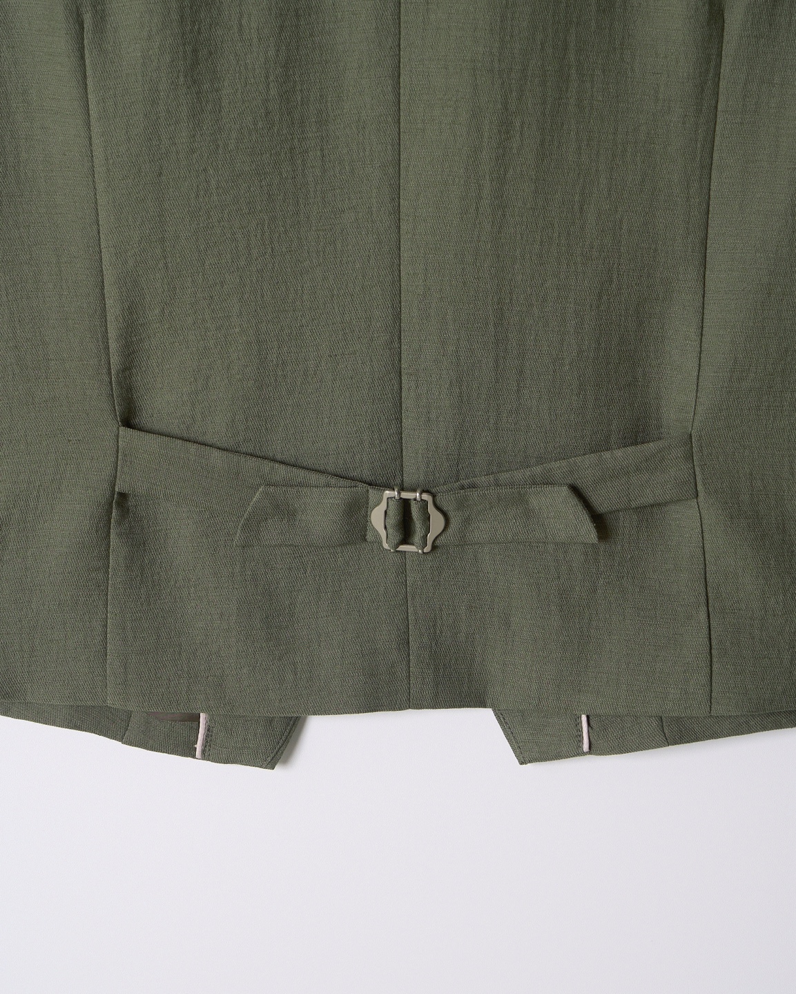 Olive Green Tailored Vest