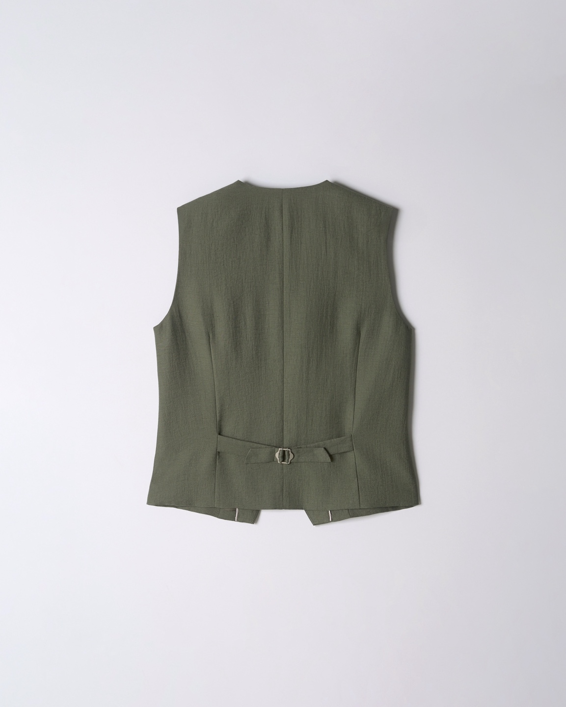 Olive Green Tailored Vest