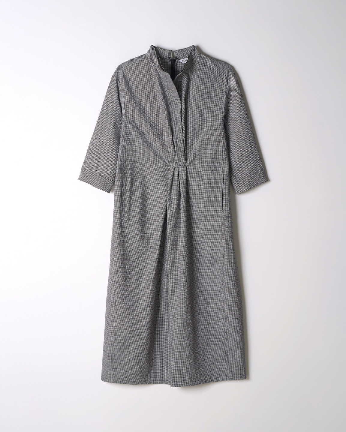 Black Checkered Dress