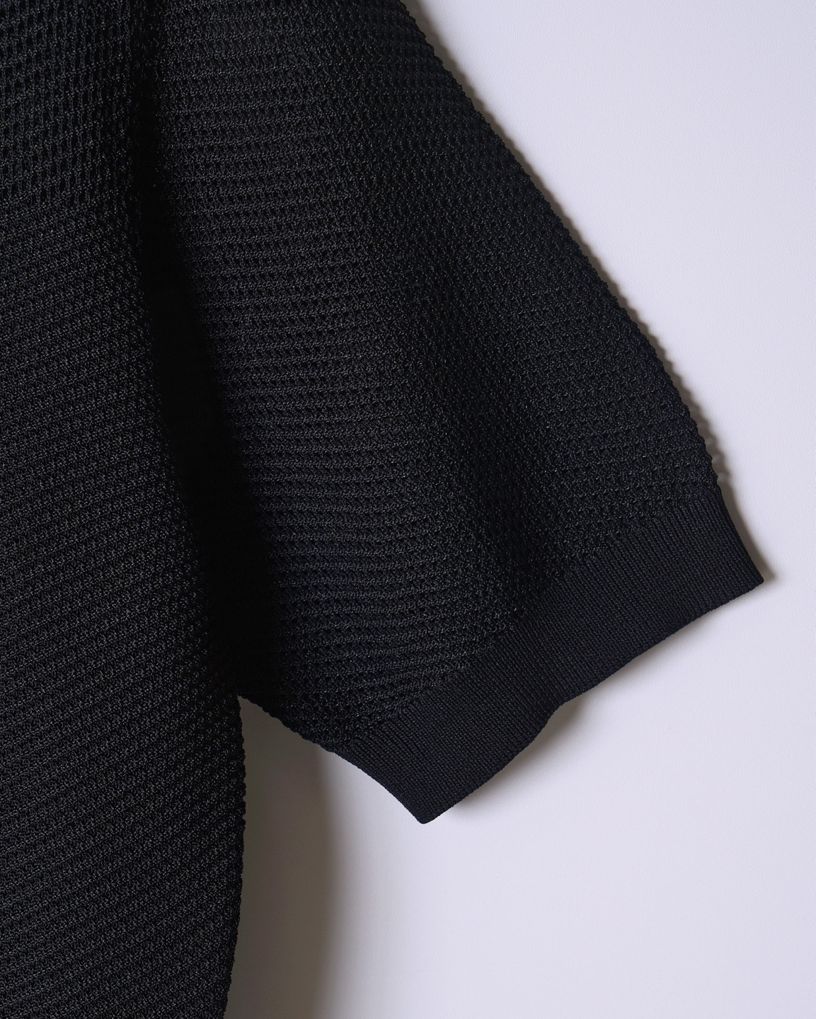 Summer Knit Short-Sleeve Top