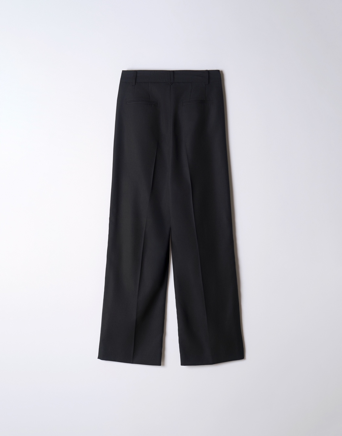 Pin-Tuck Wide Slacks