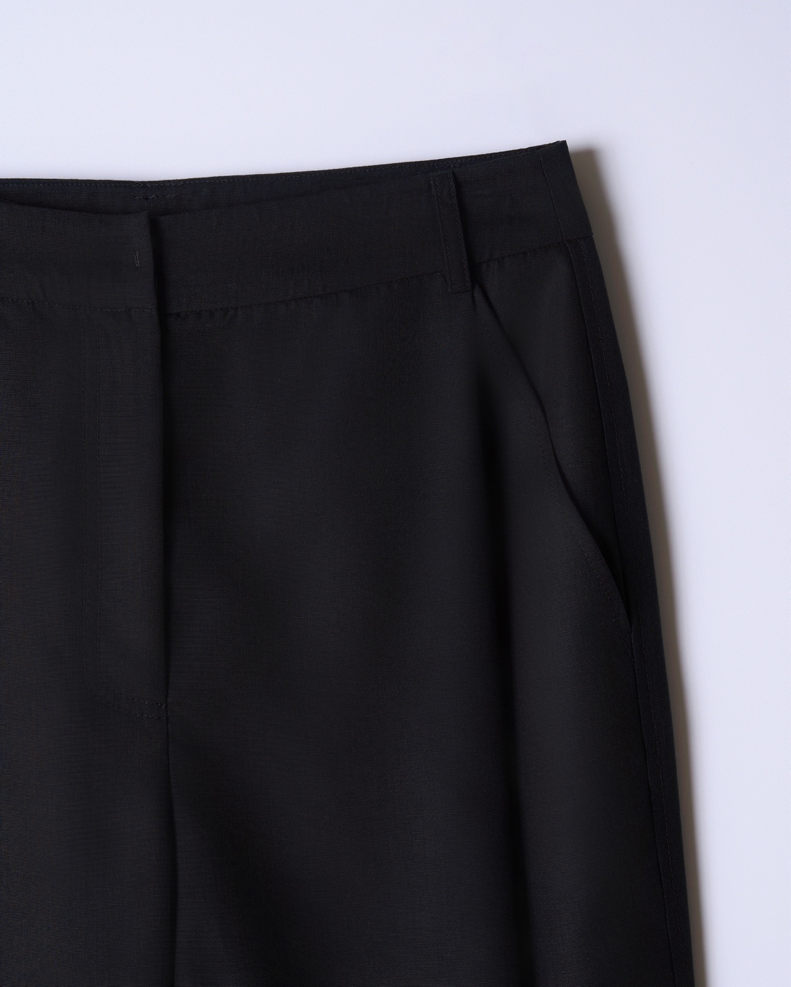 Pin-Tuck Wide Slacks